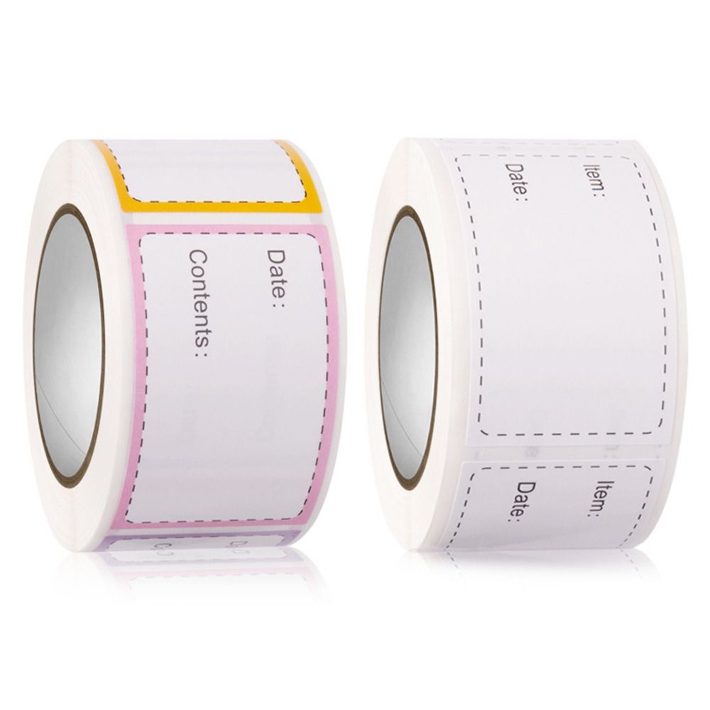 Refrigerator Self Adhesive Date Content Label Kitchen Sticker Food Storage Label Food Stickers