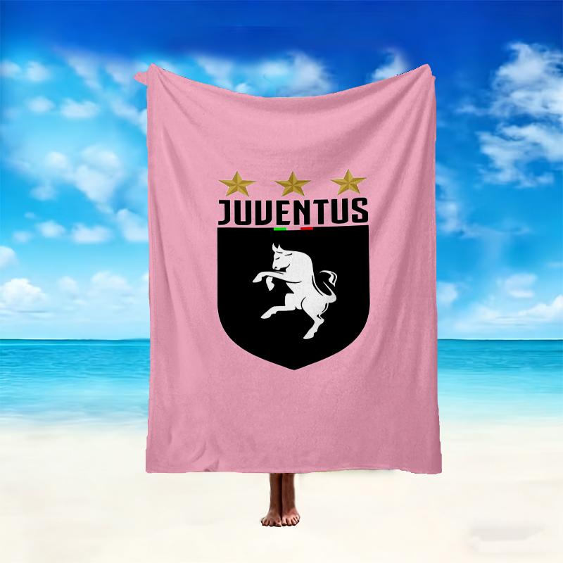 1pc Juventus Football Club Blanket, Super Cozy Printed Home Blanket, All-Season Warmth
