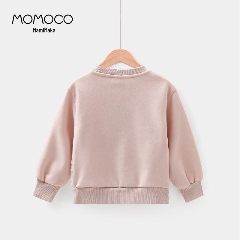 Женская толстовка с длинным рукавом и флисовой подкладкой MOMOCO