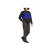 adidas Unisex Arched Logo Crewneck Sweatshirt Black Royal Blue White Unisex IY1623