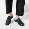 Fashion Summer  Men's Casual Half Slippers Sandals Comfortable Men's Shoes Fashion Loafers Luxury Black Slippers Outdoor Walking Large