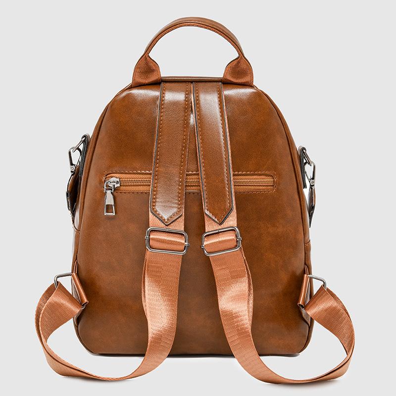 Новый женский рюкзак из мягкой кожи - вместительная мягкая водонепроницаемая модная женская сумка, подходит для путешествий и повседневного использования.