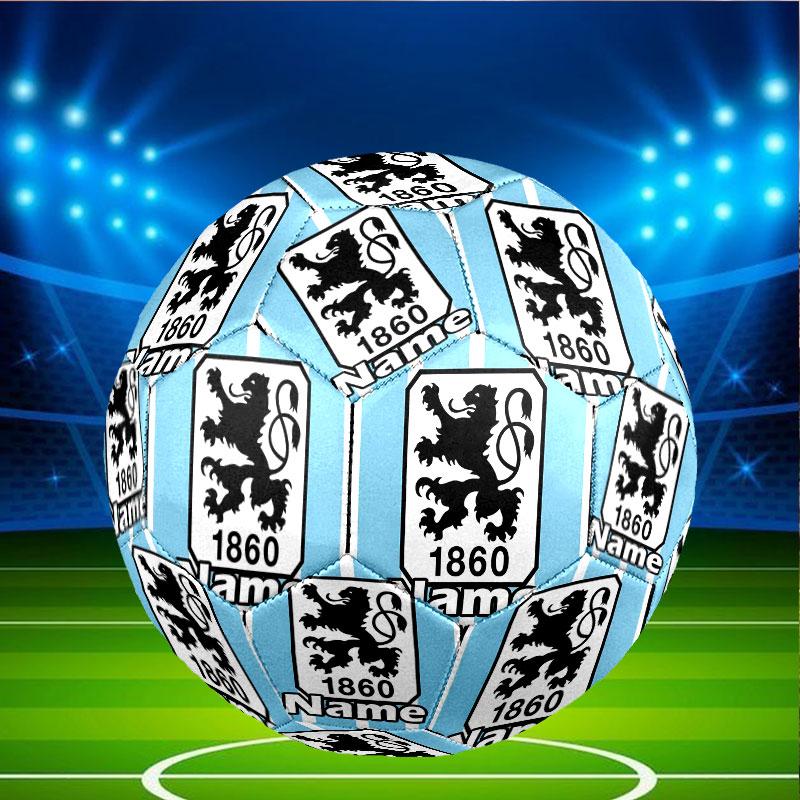 Custom Name Personalized 1860 Munchen football club Print Size 5 Soccer Ball Training & Match Football, for Team, Kicking, Gift for Football Enthusias