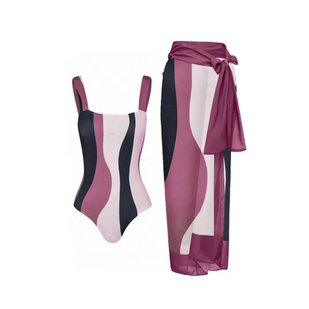 Женская мода, летний пляжный купальник, мягкий комплект бикини, разноцветный моникини, на шнуровке, купальный костюм, комплект из двух частей, скромный купальный костюм с горячими источниками