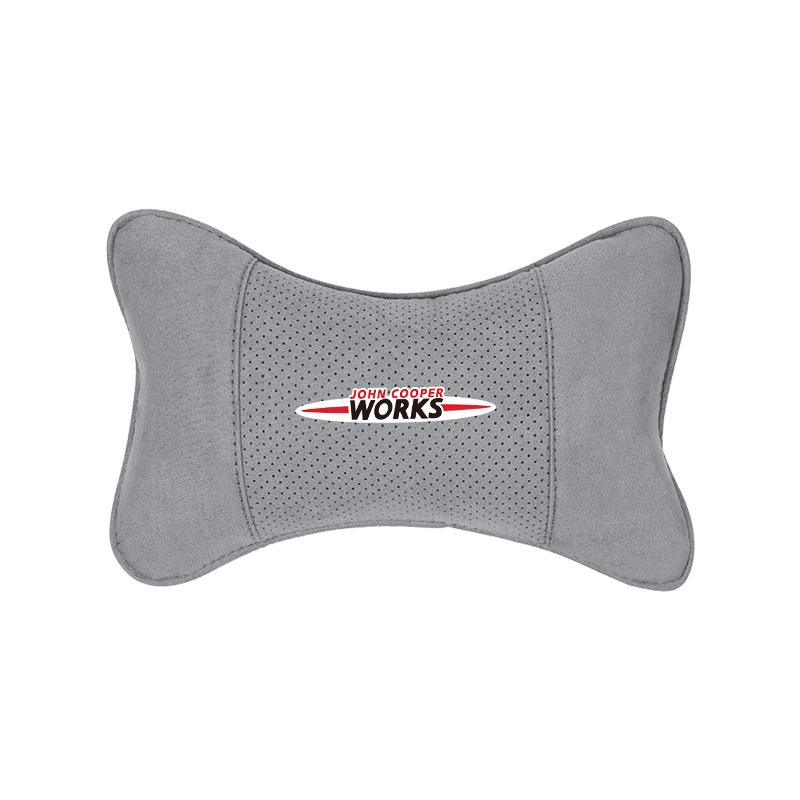 MINI Car Headrest Memory Foam Neck Pillow Accessories For BMW MINI WORKS One Cooper JCW R60 R59 R58 R57 R56 R55 R53 R52 F55 F56
