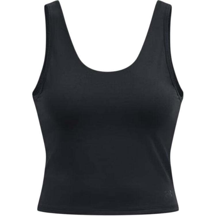Under Armour Motion Solid Training Tank Top Women Tops Black 1379046-001