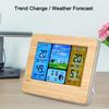 Wireless RF Transmission Weather Station Clock Color Display Weather Forecast Clock  Home Office