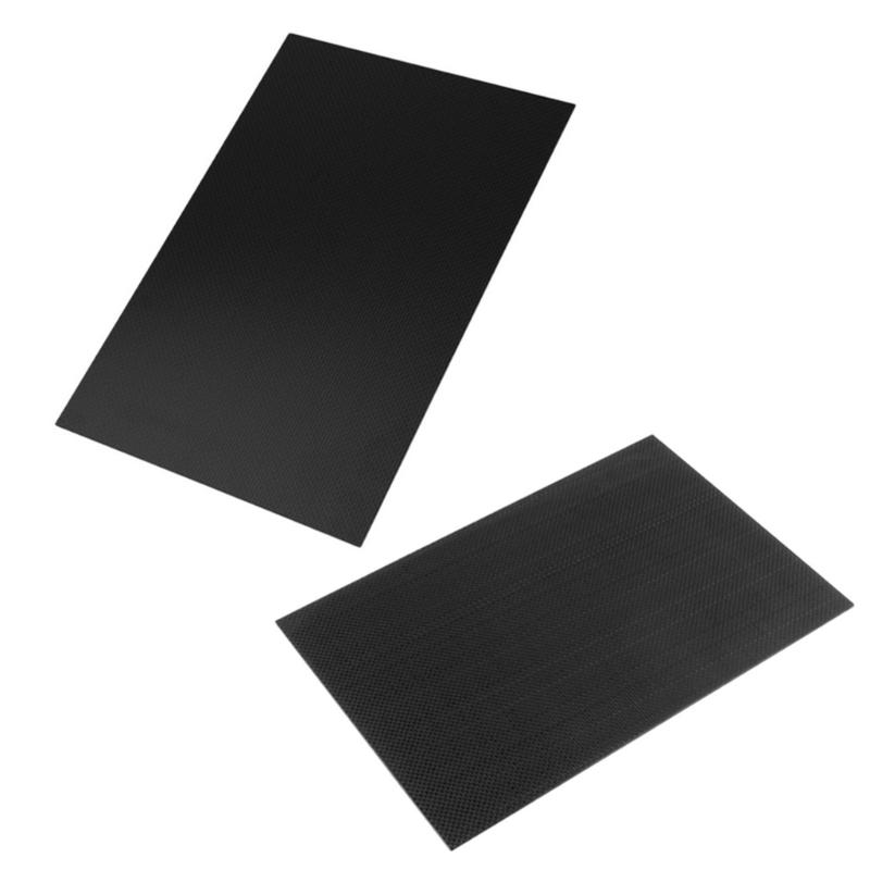 Carbon Fiber Sheet 75x125mm 3K Carbon Fiber Laminate Plate Twill Weave Panel Sheet Matte Finish For Drones Car Part