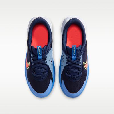 Kids' Sneakers Nike Sonic Fly Midnight Navy Blue Crystal Hot Lava (GS)
