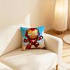 Iron Man Throw Pillow Cushion Accent Pillow Includes Pillow Core 18X18 Inch For Sofa Bedroom