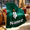 Custom Name Personalized Club Santos Laguna Print Blanket, Home Decor, Bedroom, Sofa, Camping, Couch, Gifts for Birthday ChristmasEnthusiasts