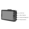 2025 New Motorcycle 3 Inch DVR HD Screen Motorcycle Driving Recorder Front and Rear Camera Dual Video Loop Recording IP65 Waterproof