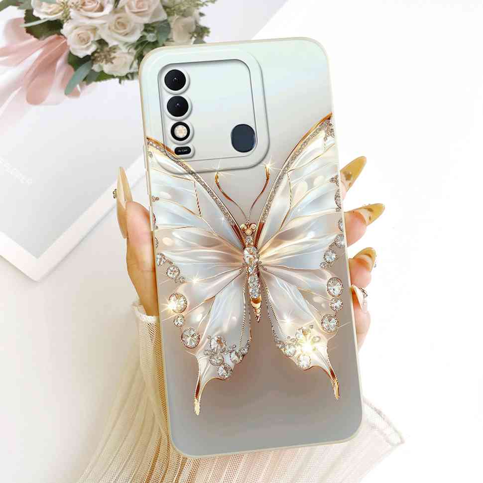 6.52" Для Tecno Spark 8 KG6 KG6k Силиконовый Чехол Ударопрочный Мягкий Чехол для Телефона Для Tecno Spark8 Spark 8 Защитный Корпус