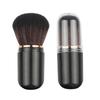 Retractable Retractable Kabuki Brush Capsule-shape Nail Dust Brush  for Blusher