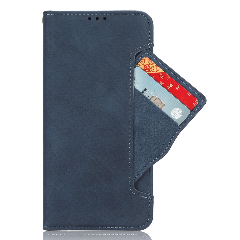 For Infinix Zero 30 4G X6731B Case Anti-Drop PU Leather Wallet Phone Cover with Multiple Card Slots