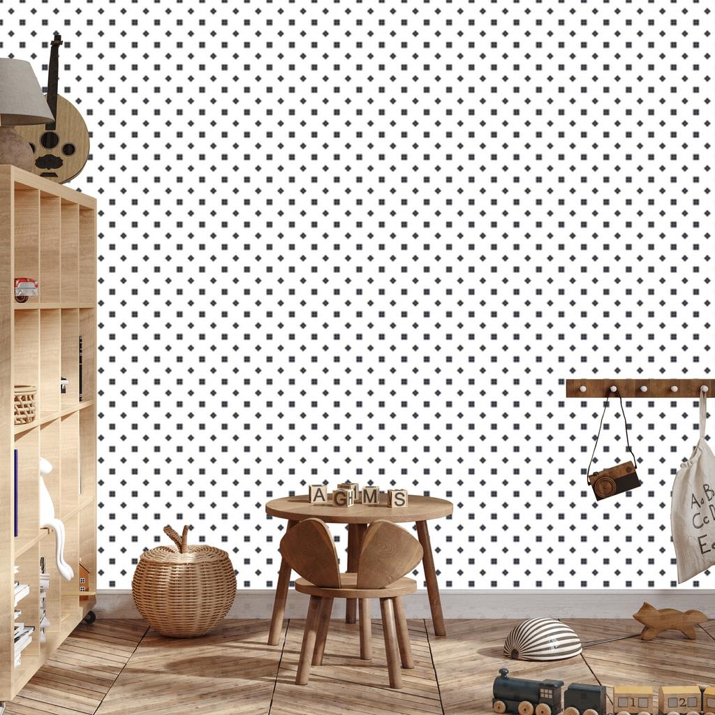 Dots wallpaper light gray, clear detail 50x1000