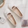 Туфли Мэри Джейн в китайском стиле 2025 лето бежевые размер 35 40 женские туфли на низком каблуке лодочки слипоны женские повседневные одинарные туфли
