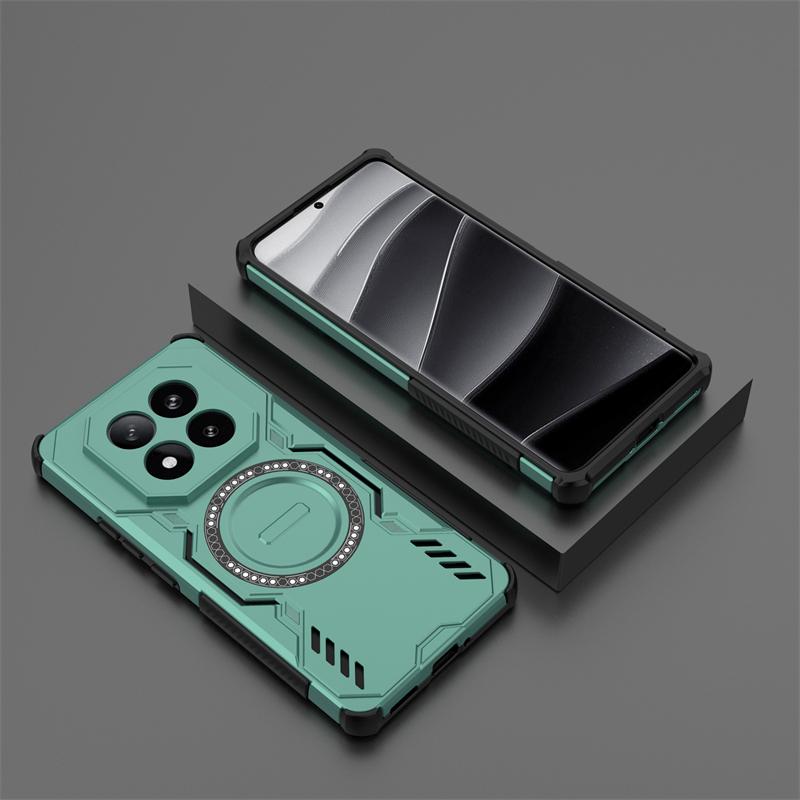 Case For Redmi Note 14 Pro Plus Magnetic Adsorption Wireless Charge Cover Redmi Note 14 Pro Case For Redmi Note 14 Pro Plus Case