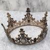 Ретро черная барочная корона для украшения торта