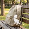 Animal Bag Charm Plush Camel Charm, Stuffed Pendant with Bead Chain Chain, Plushie Backpack Handbags Purse Hanging Decoration Accessory
