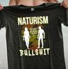 Naturism T-Shirt | Humorous Naturist Graphic Tee, Nudist Shirt