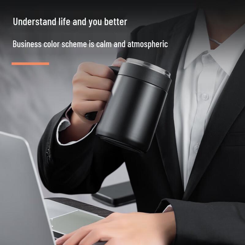 Deli Insulated Office Mug 450ml