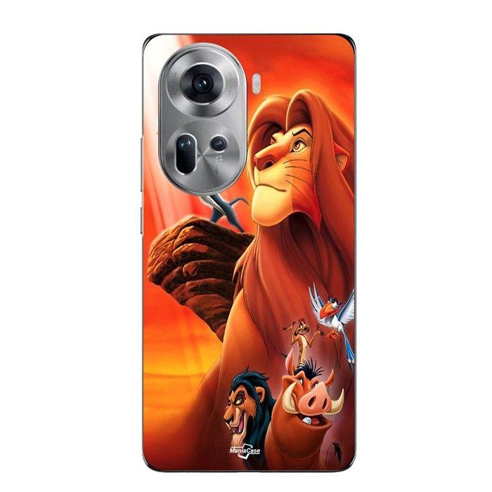 Coque Pour Oppo Reno 11 5g Le Roi Lion film Disney Simba Nala Mufasa Maniacase