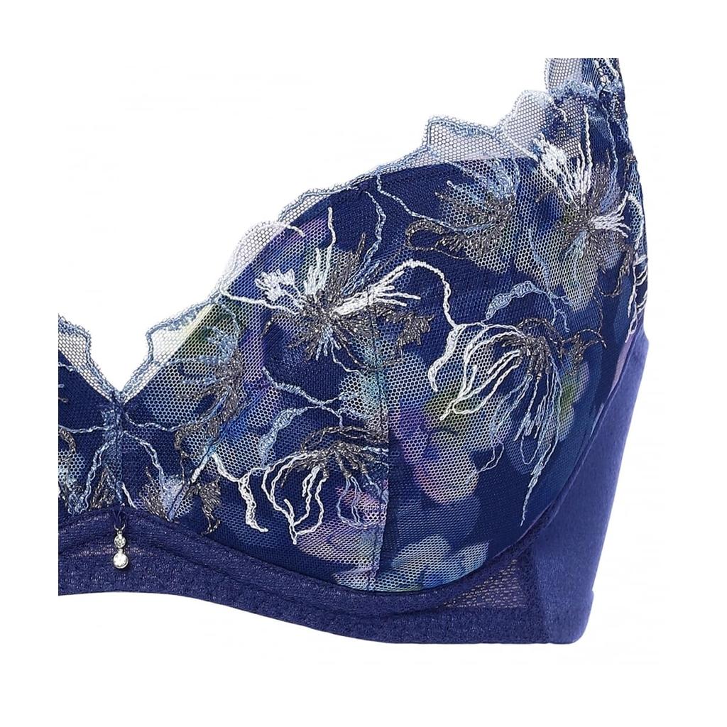 Triumph Angel Magical Firmness 580 Wireless M008 Size D75 Bra(R) Bra, (Blue),