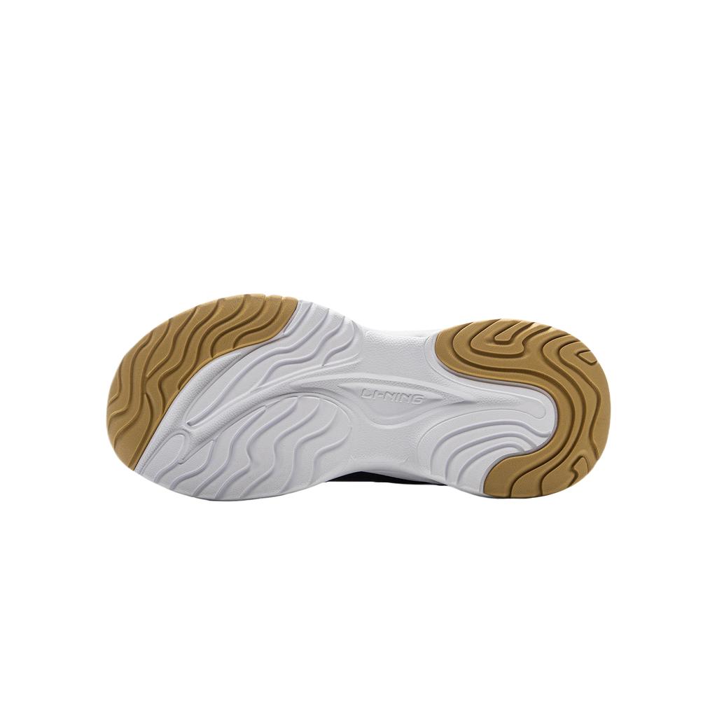 Li Ning Kids Sports Lifestyle Series Synthetic Leather Comfortable Fashion Versatile Low-Top Casual Shoes Kids Casual Shoes Black YKCU244-9