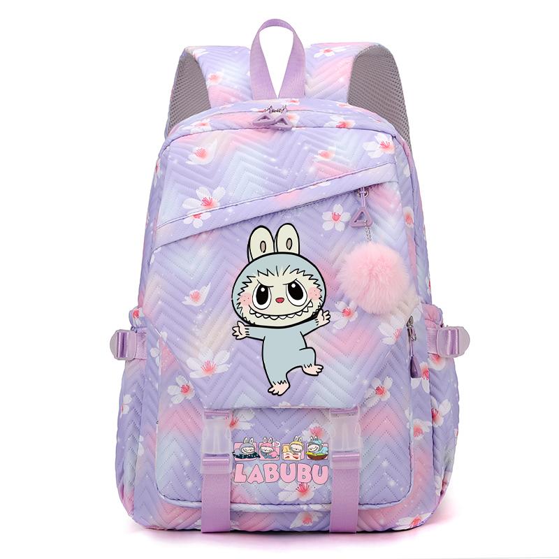 Cartoon Printed Backpack Student Kid Boy Girl Bookbag Teenger Large Capacity Waterproof Schoolbag Travel Bag Gift Mochila