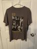 U2 Unforgetable Fire угольный короткий T-shirt классический стиль Унисекс Репринт NH8547