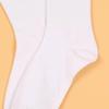 3/5/10/20 Pairs of Women's Crew Socks, White, Heart Pattern, Comfortable, Breathable, Moisture-Wicking