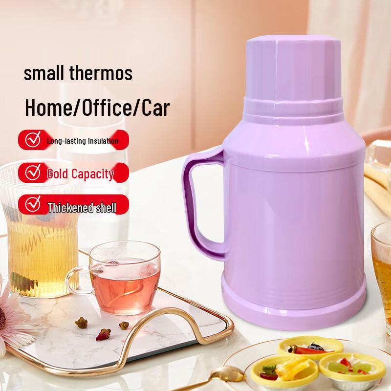 Shangqi 1.6L China Red Glass Thermal Flask