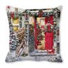 Christmas Themed Pillowcases Car Accessories Office Santa Claus Living Room Sofa Home Pillowcases