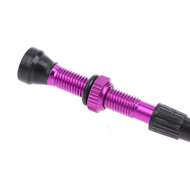 Вакуумный клапан для горного велосипеда, французский клапан, алюминиевый бескамерный французский клапан