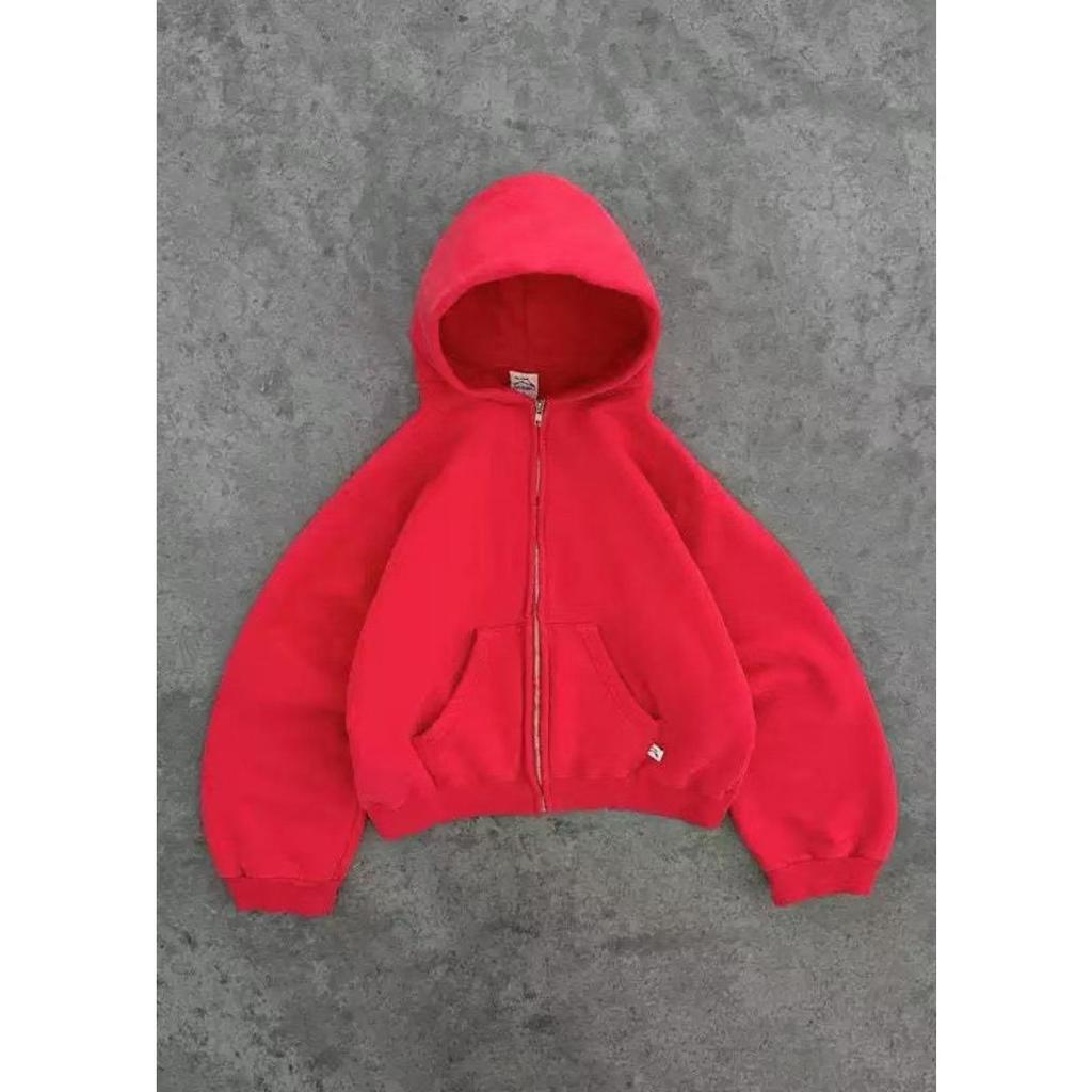 ZYLLO Американский Ретро Однотонные Худи Женские Мужские Осень Длинный Рукав Топы Худи Рубашка Уличная Одежда Хип-Хоп Пуловер Y2K Свитшот Новый