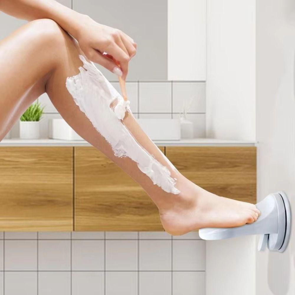 Non Slip Shower Foot Rest Grip Holder Leg Shaving Footrest Portable Shaving Leg Step  Bathroom