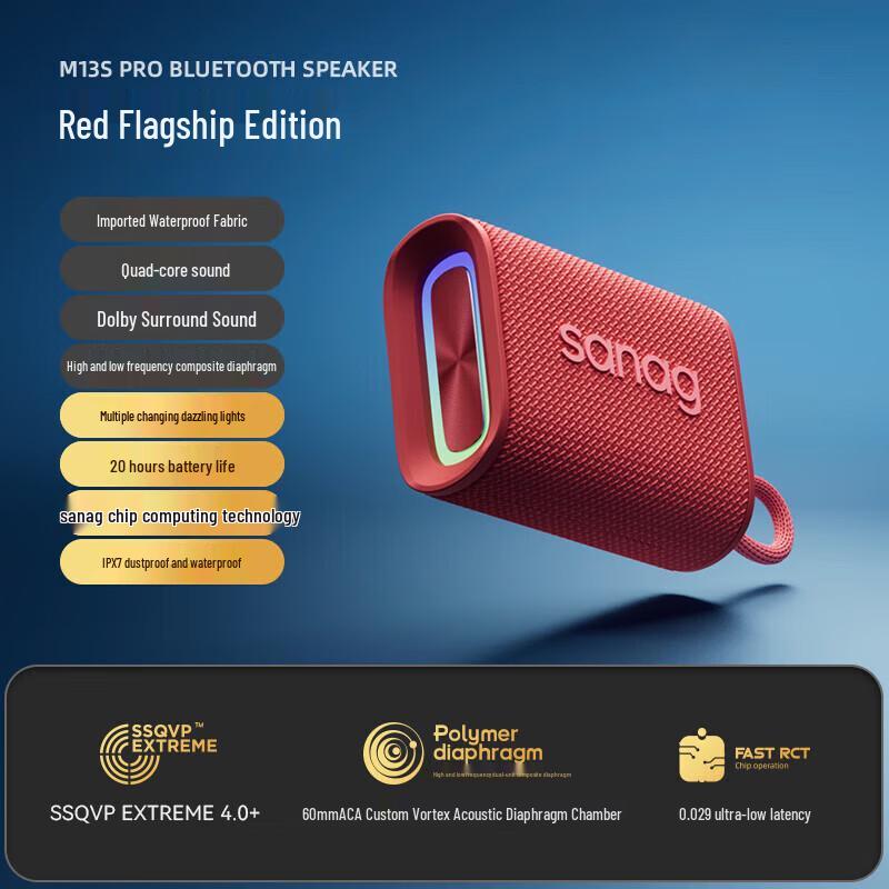 SANAG M13SProMax Portable Outdoor Bluetooth Speaker