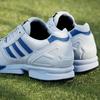 adidas ZX 8000 БЕЗ ШИПОВ ДЛЯ ГОЛЬФА JQ3446 Унисекс Спортивная Обувь для Производительности Белый / Приглушенный Бирюзовый / Хрустальное Небо