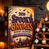 Rare Gnome Figure Set 2026 Halloween Advent Calendar, 24 Days Countdown Calendar with Cute Ghost Theme Party Supplies Mini Collectible Figures,