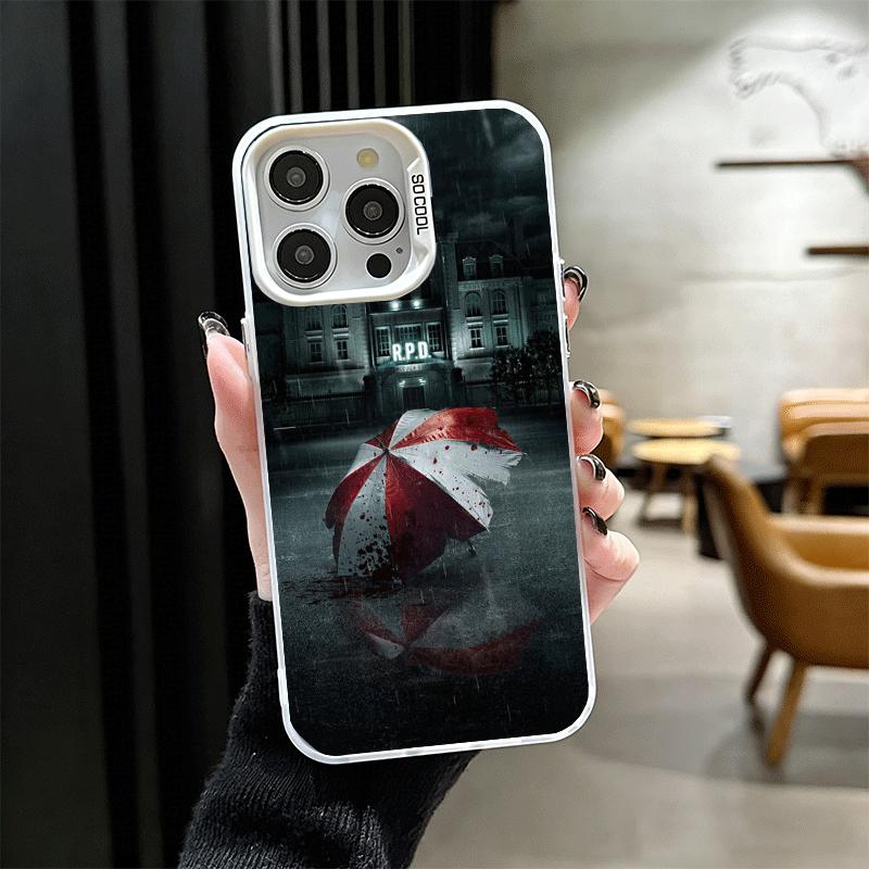 Мягкий чехол для телефона R-Resident-Evil для iPhone 15 16 17 Pro Max 17Air 16E 14 Plus 13 12 Mini Ударопрочный чехол Задняя крышка
