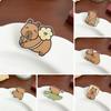 Acrylic Capybara Badge Light Weight Cartoon Brooch New Cute Pins
