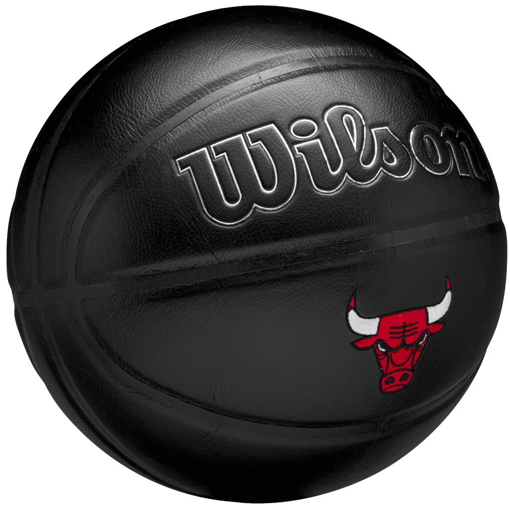Wilson Премьерный мяч команды НБА Chicago Bulls, Унисекс, черный, Баскетбольный