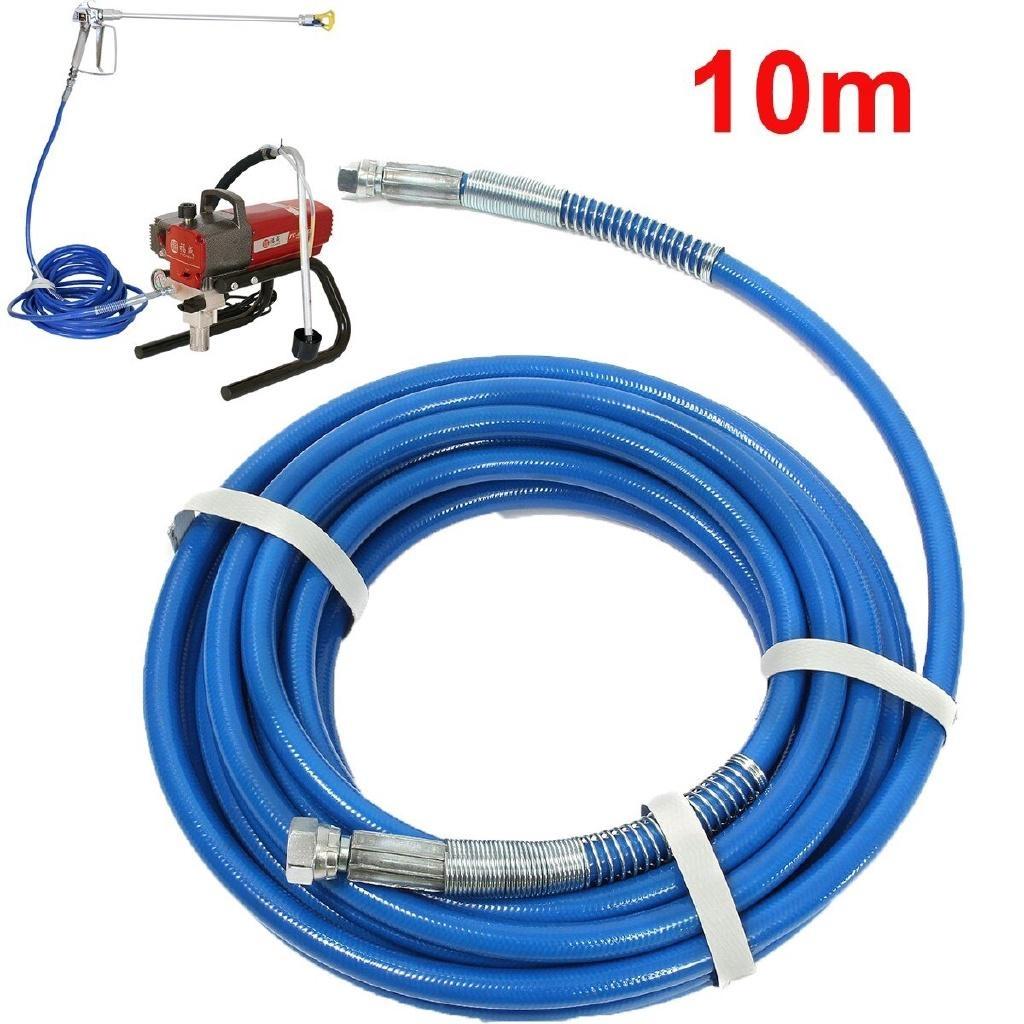 10/13/15m Airless Spray Hose 5000PSI High Pressure Tube Airless Sprayer Paint Hose for Water Sprayer