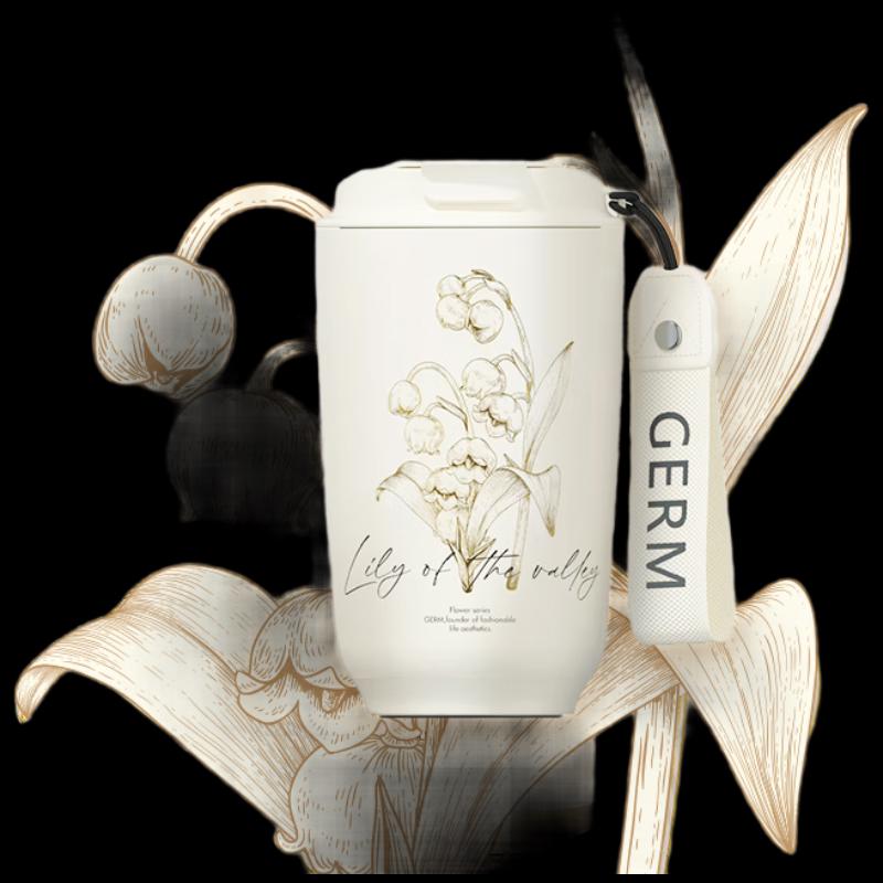 Geni 400ml 304 Stainless Steel Coffee Mug with Lid