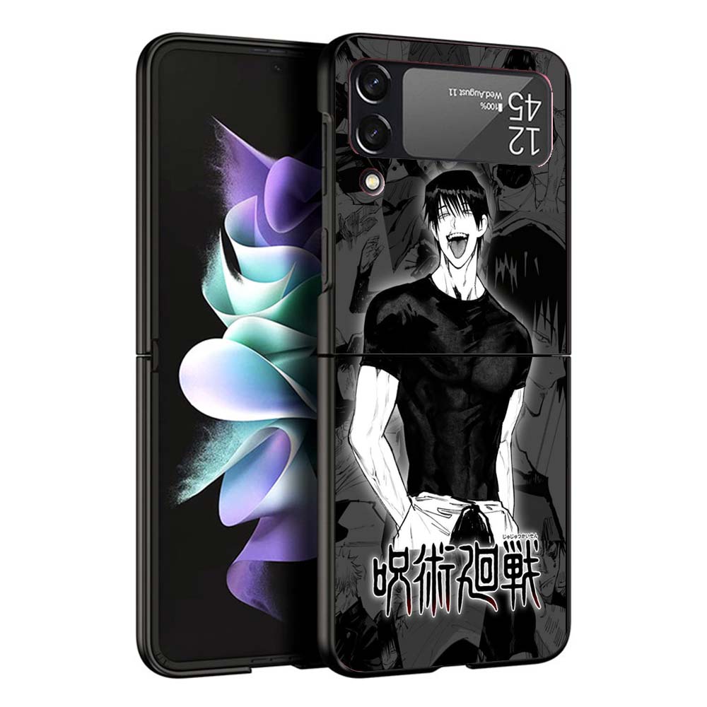 Чехол для телефона JusuKaisen Фушигуро Тодзи для Samsung Galaxy Z Flip7 Flip6 5G Flip5 Flip4 Flip3 ZFlip 7 6 3 4 5 Ударопрочная задняя крышка