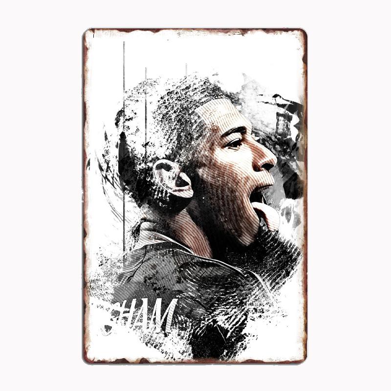 Джуд Беллингем Футбол Спорт Игрок Плакаты Металлический Знак Плакат Гараж Комната Кинотеатр Гостиная Пользовательские Жестяные Винтаж Домашний Декор