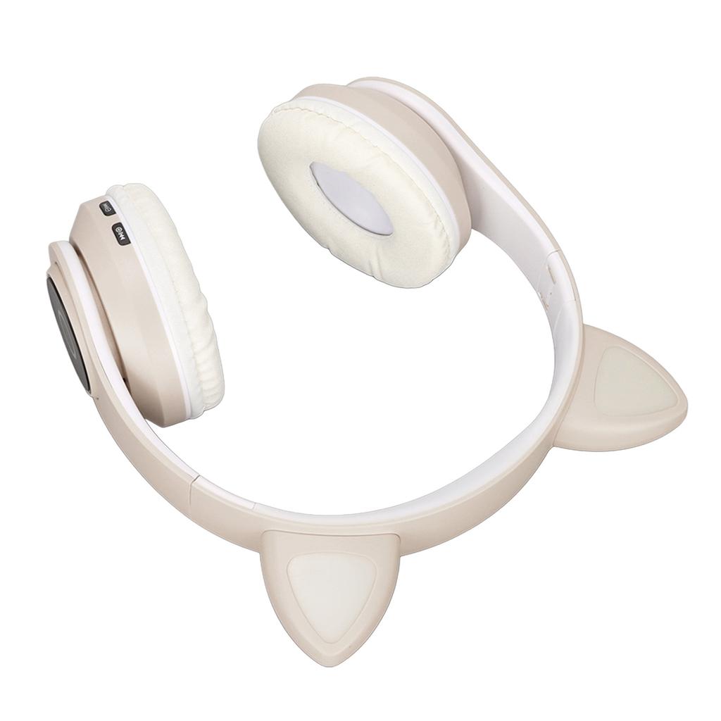 LXB39A Наушники Bluetooth с кошачьими ушками Милые Регулируемые Басы Портативные Беспроводные Наушники Bluetooth с
