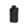 Logo Sports Warm Stand Collar Down Vest Women Vests Black DH4078-010
