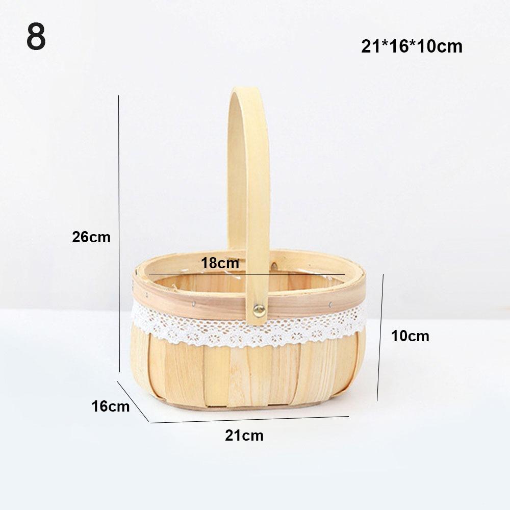 Мини Миниатюрная Плетеная Корзинка из Бумажной Лозы Ручная Работа Корзинка для Цветов для Кукол BJD/для Кукол Ob11